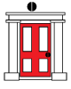 Red Door Apparel Logo