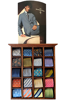 Tie Rack with ties